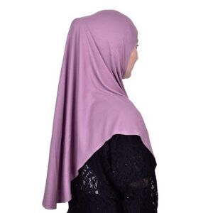 3152 Mu Lan 4-pleated Instant Hijab | Handmade From Rib Cotton One Piece